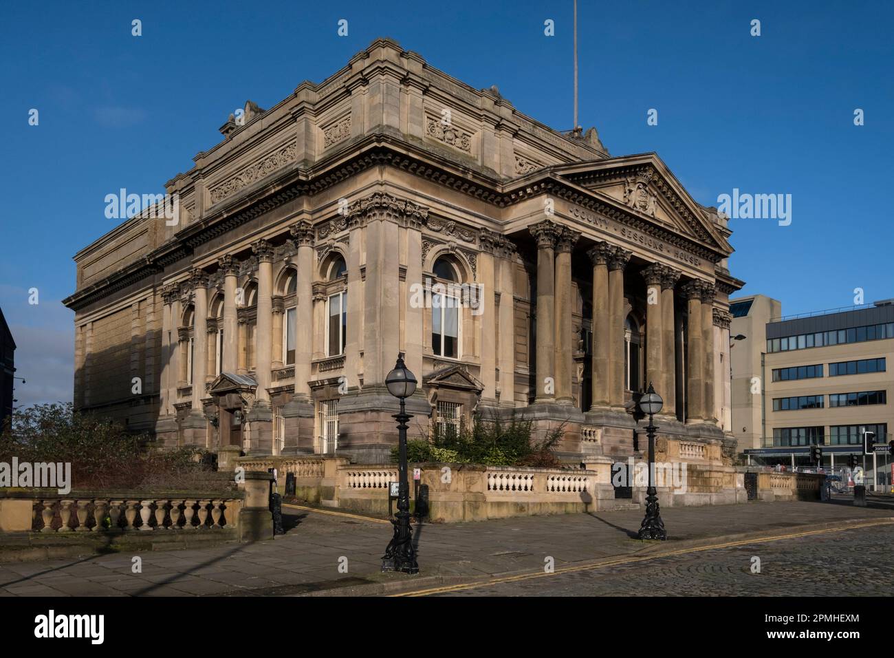 L'ancien County sessions House, Liverpool City Centre, Liverpool, Merseyside, Angleterre, Royaume-Uni, Europe Banque D'Images