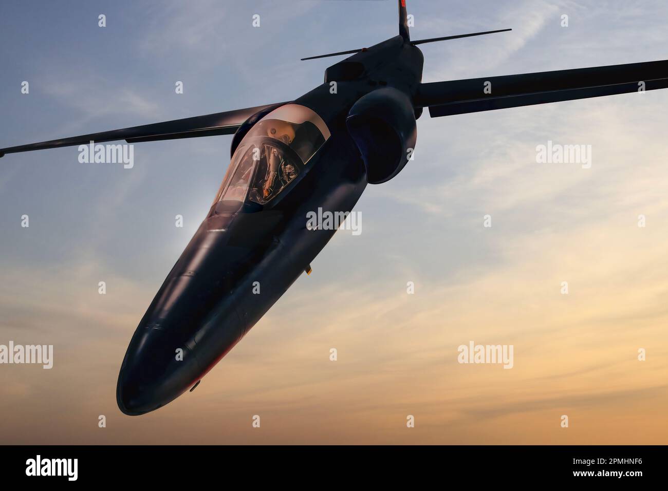 Lockheed U-2 56-6953 à Bodo, Norvège Banque D'Images