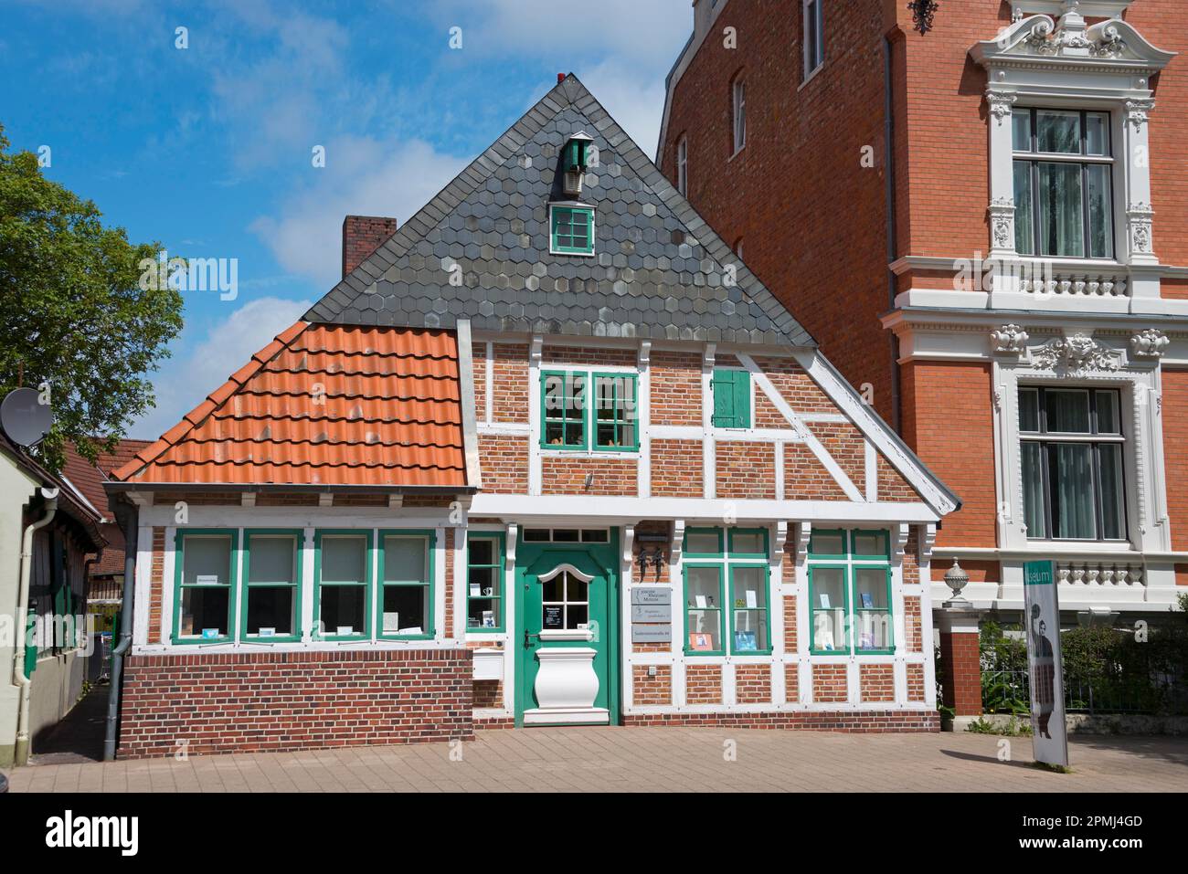 Musée Joachim Ringelnatz, Cuxhaven, Basse-Saxe, Allemagne Banque D'Images