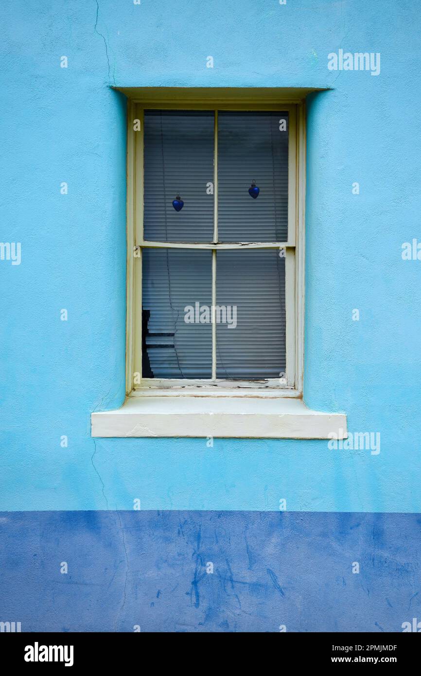 Détails des maisons dans le quartier Presidio, Tucson, Arizona, Etats-Unis Banque D'Images