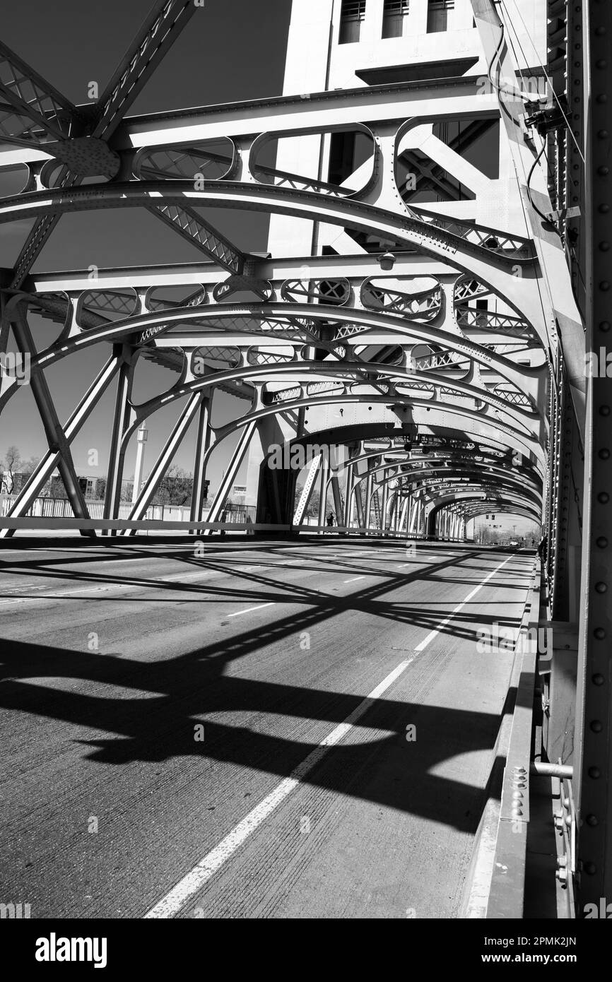 Ponts de Sacramento Banque D'Images