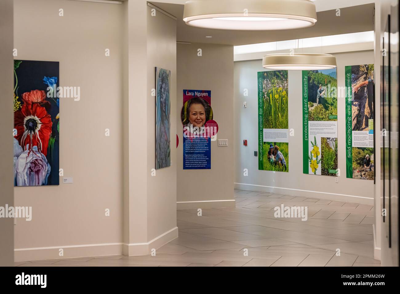 Le centre de conservation et d'entraînement du jardin botanique d'Atlanta à Midtown Atlanta, Géorgie. (ÉTATS-UNIS) Banque D'Images