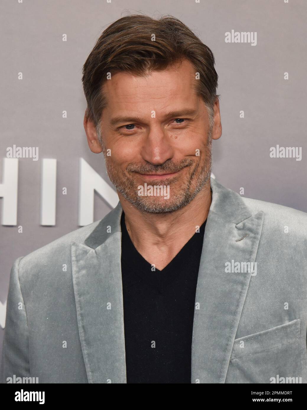 13 avril 2023, Westwood, Californie, États-Unis: Nikolaj Coster-Waldau assiste à la première Apple TV+ ''la dernière chose qu'il m'a dit''. (Credit image: © Billy Bennight/ZUMA Press Wire) USAGE ÉDITORIAL SEULEMENT! Non destiné À un usage commercial ! Banque D'Images