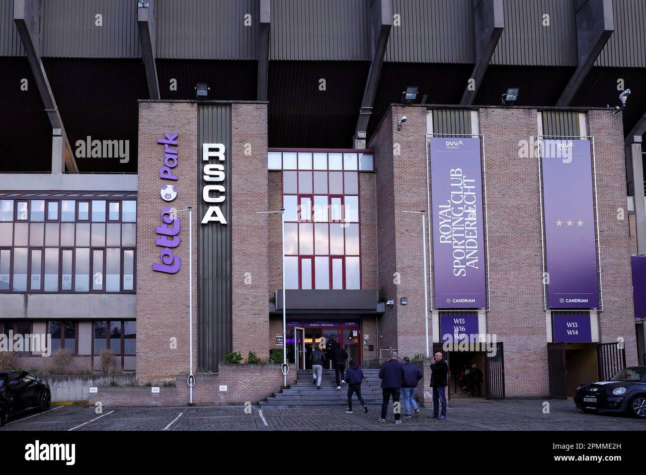 13-04-2023: Sport: Anderlecht contre AZ BRUSSEL, BELGIQUE - AVRIL 13: Lors de la finale du quart de match - première étape - UEFA Europa Conference League RSC Anderl Banque D'Images