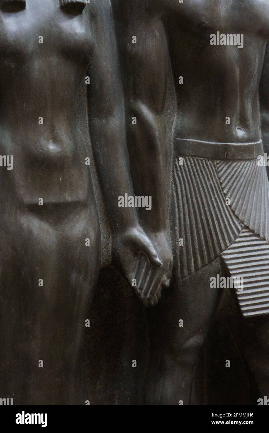 Dans le musée, le Caire, Egypte Banque D'Images