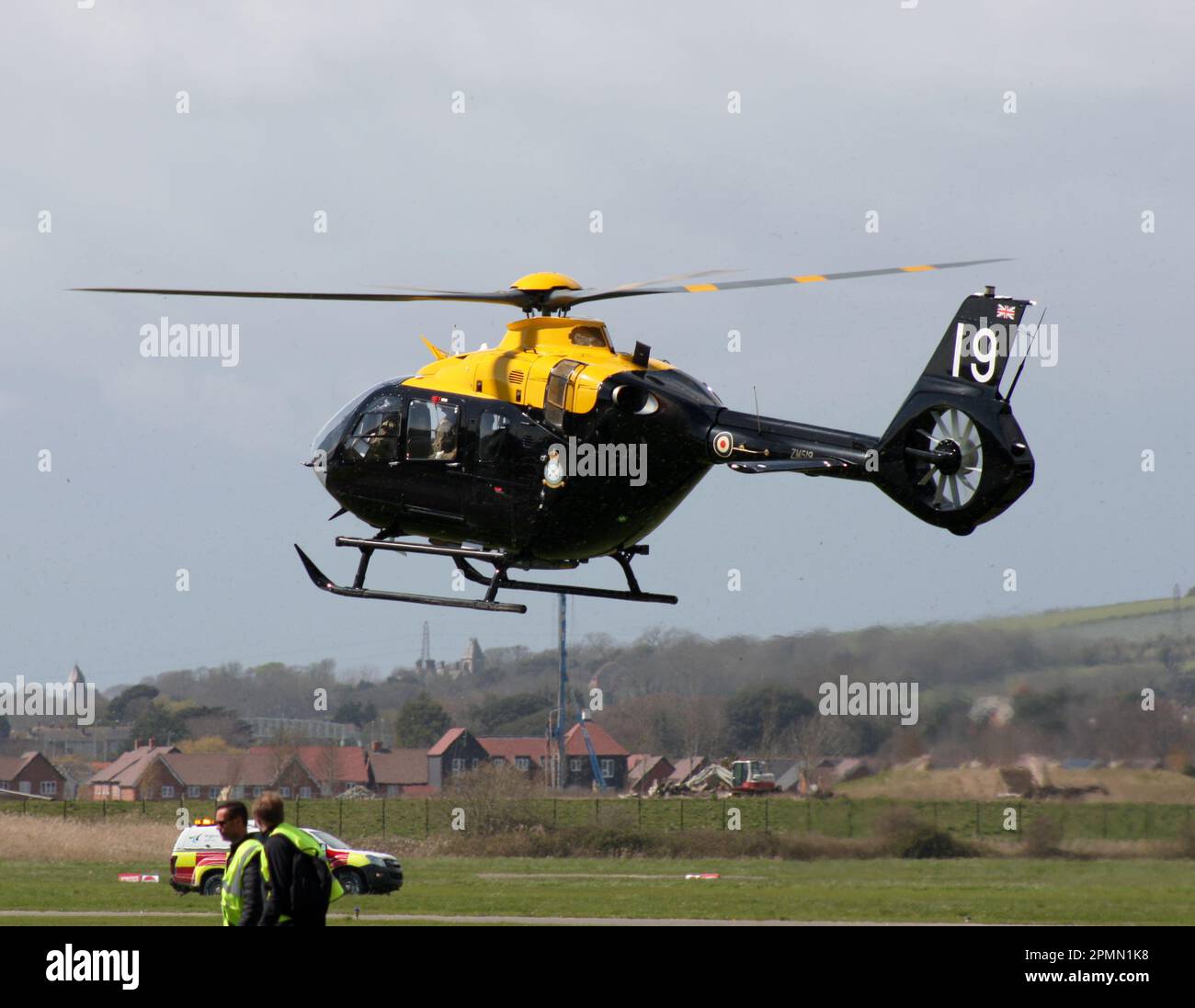 Un Airbus Helicopters Juno HT Mk.1 de la Defense Helicopter Flying School à l'aéroport de Brighton City Banque D'Images