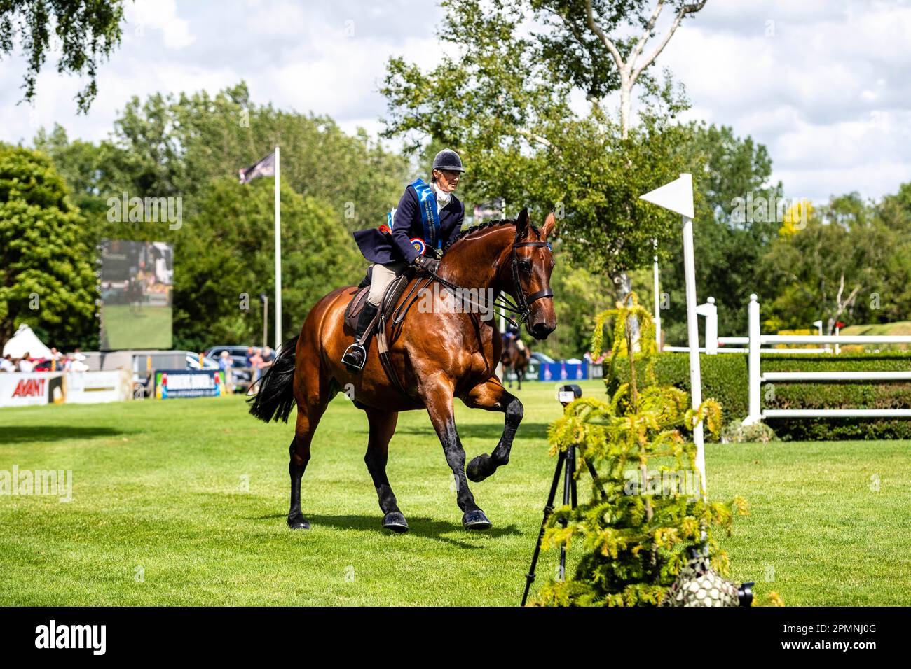 Pistes hippiques à Hickstead Banque D'Images