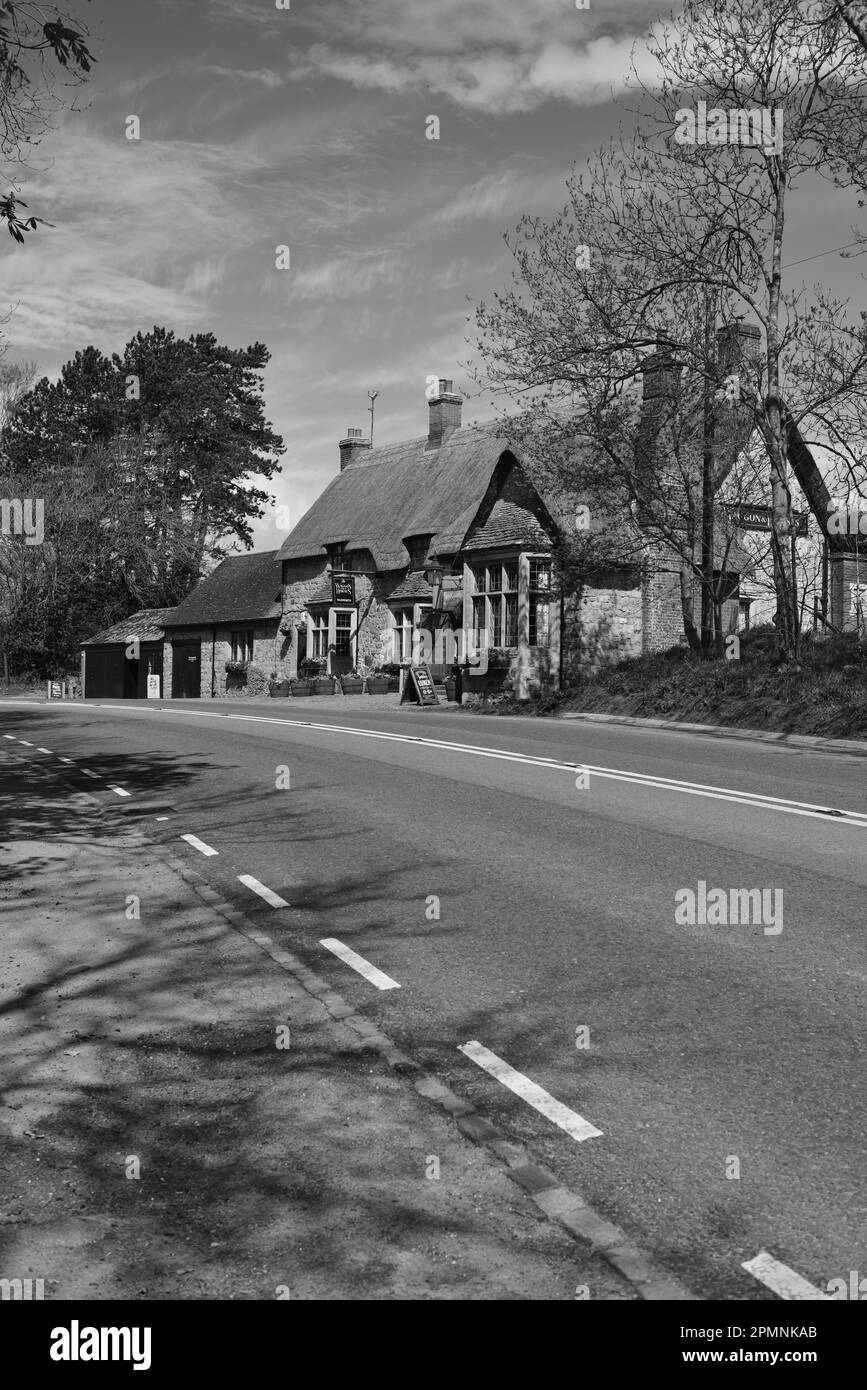 Chariot et chevaux Banque d'images noir et blanc Alamy