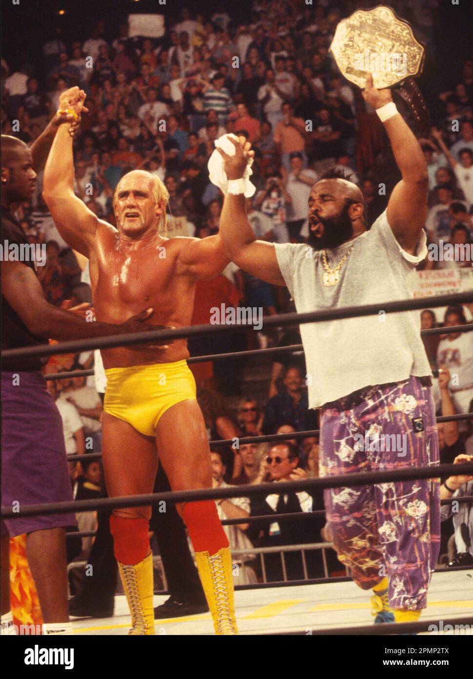 1994Mr T Hulk Hogan Shaquille O Neal Photo de John Barrett/PHOTOlink/MediaPunch Banque D'Images