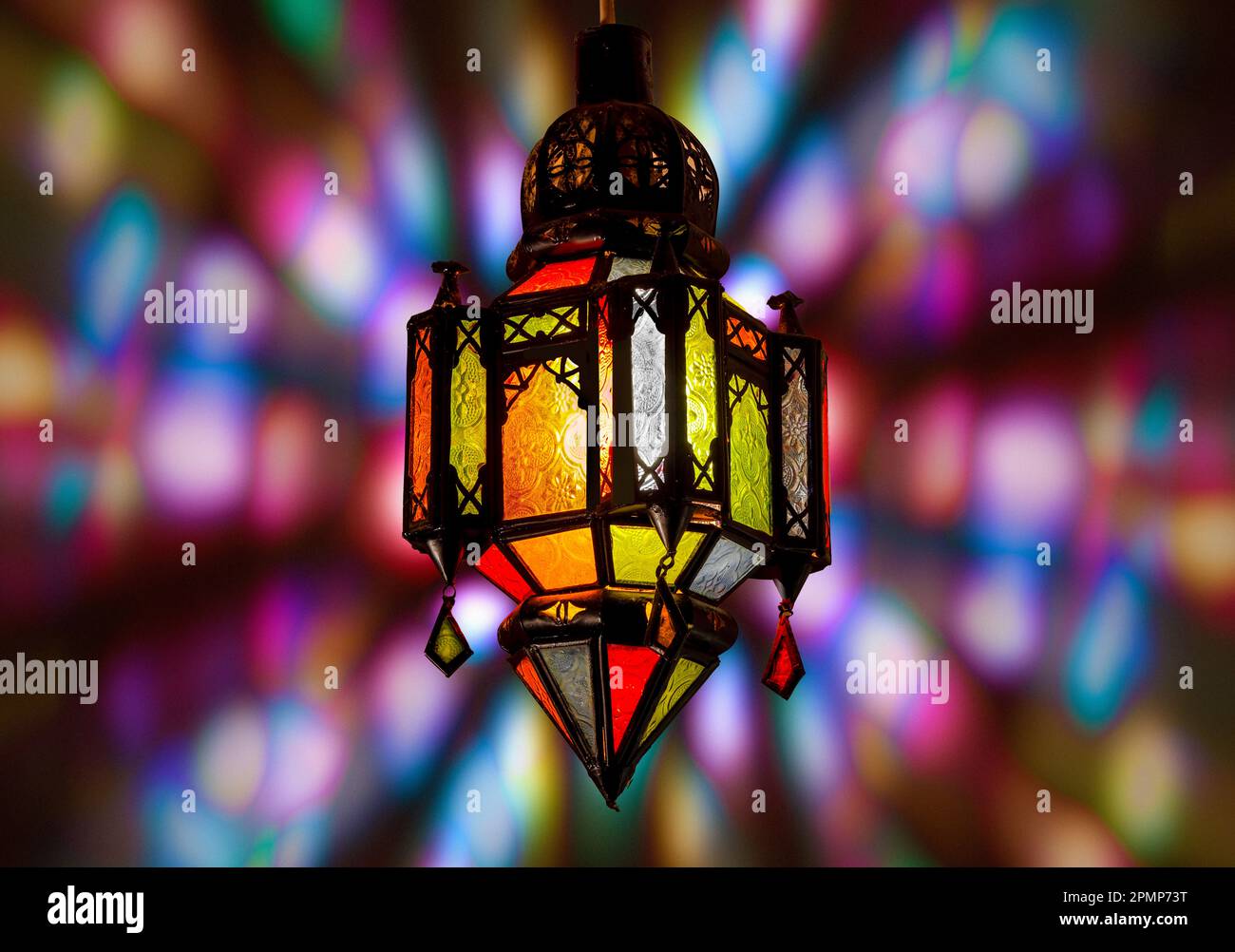 Lampe marocaine. Banque D'Images