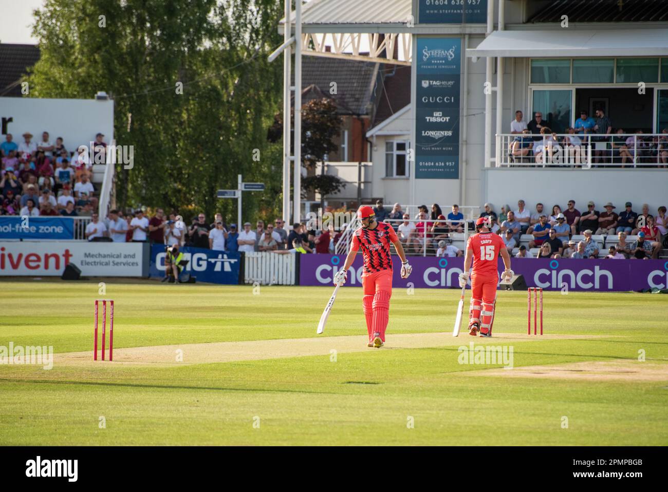 Club de cricket Lancashire - Northampton 2022 Banque D'Images