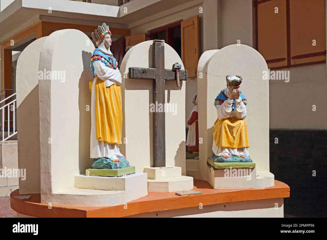 Sanctuaire de notre-Dame de la Salette en dehors de l'église catholique, Philipsberg Banque D'Images