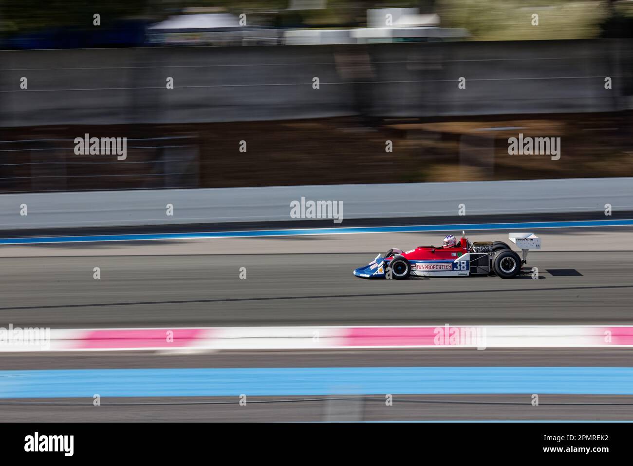 LEGENDES des années 70 & 80 - GRAND PRIX DE FRANCE HISTORIQUE 2023 au circuit Paul Ricard , Castellet, FRANCE, 07/04/2023 Florent 'MrCrash' B. Banque D'Images