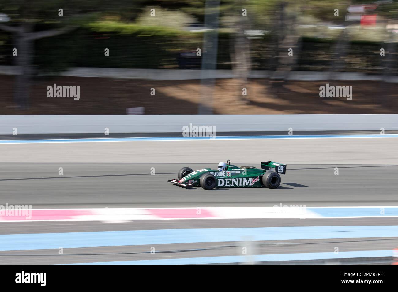 LEGENDES des années 70 & 80 - GRAND PRIX DE FRANCE HISTORIQUE 2023 au circuit Paul Ricard , Castellet, FRANCE, 07/04/2023 Florent 'MrCrash' B. Banque D'Images