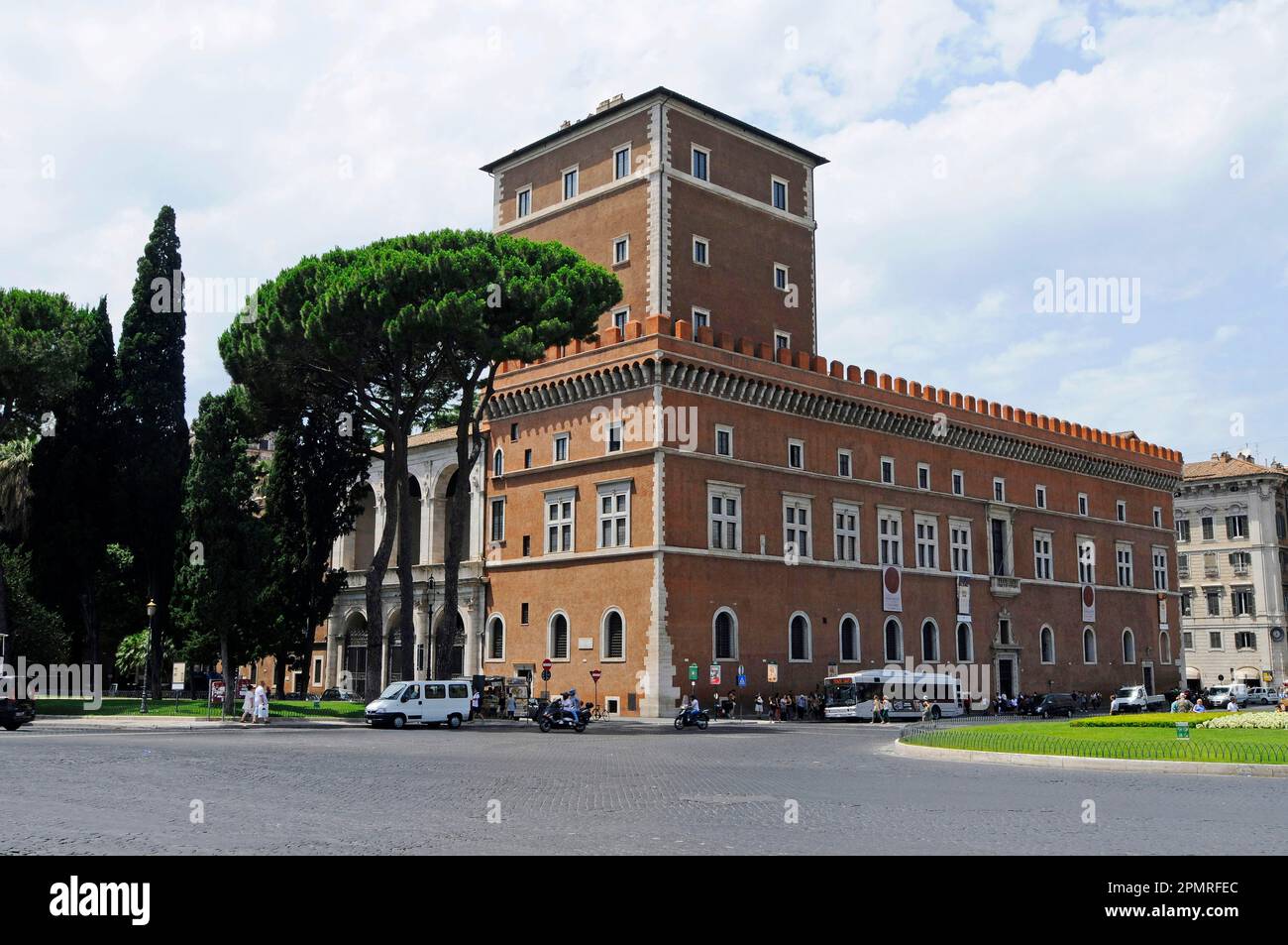 Palazzo di Venezia, Musée, Bibliothèque nationale d'art, Rome, Lazio, Italie Banque D'Images