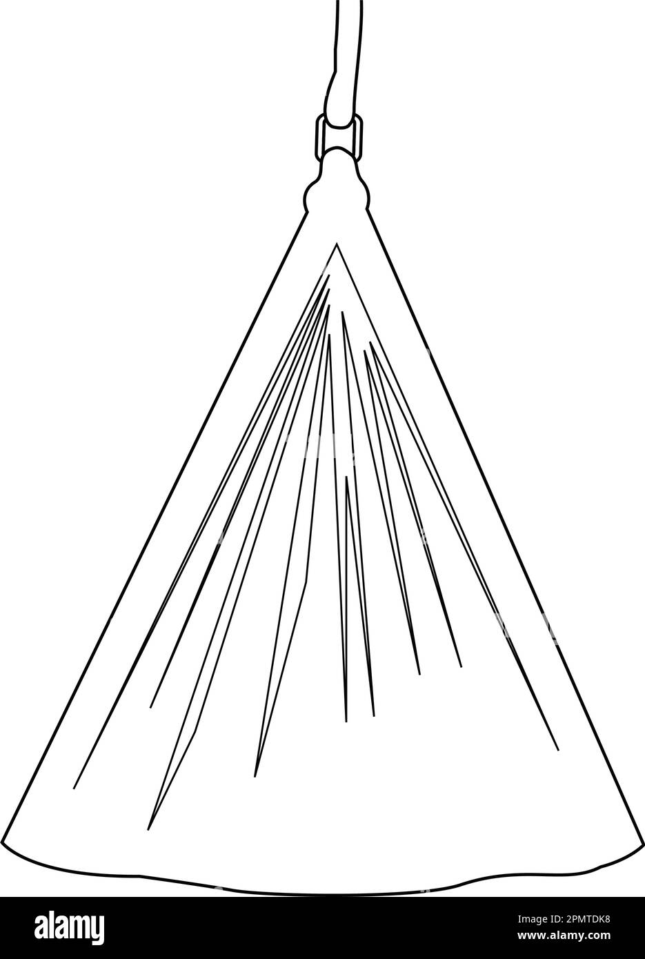 modèle de logo d'illustration de vecteur d'icône de hamac Illustration de Vecteur