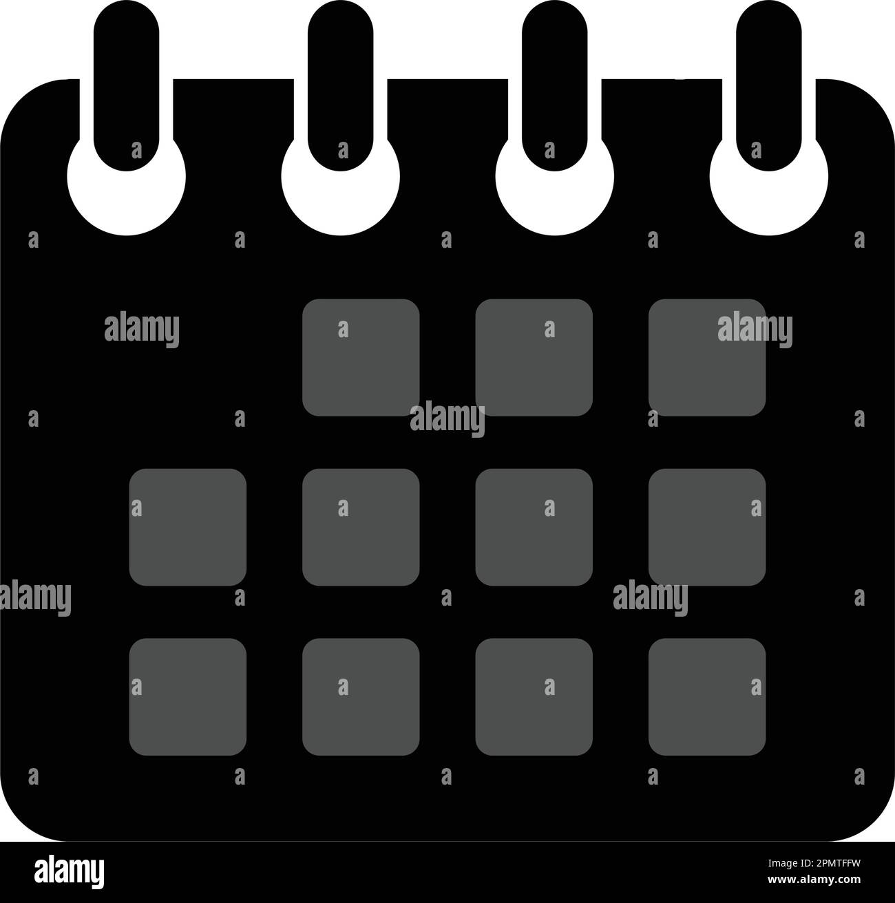 illustration vectorielle d'icône de calendrier Illustration de Vecteur