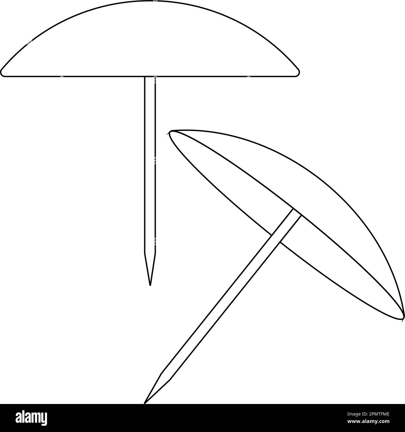 Icône en forme de clou.dessin de symbole d'illustration vectorielle Illustration de Vecteur