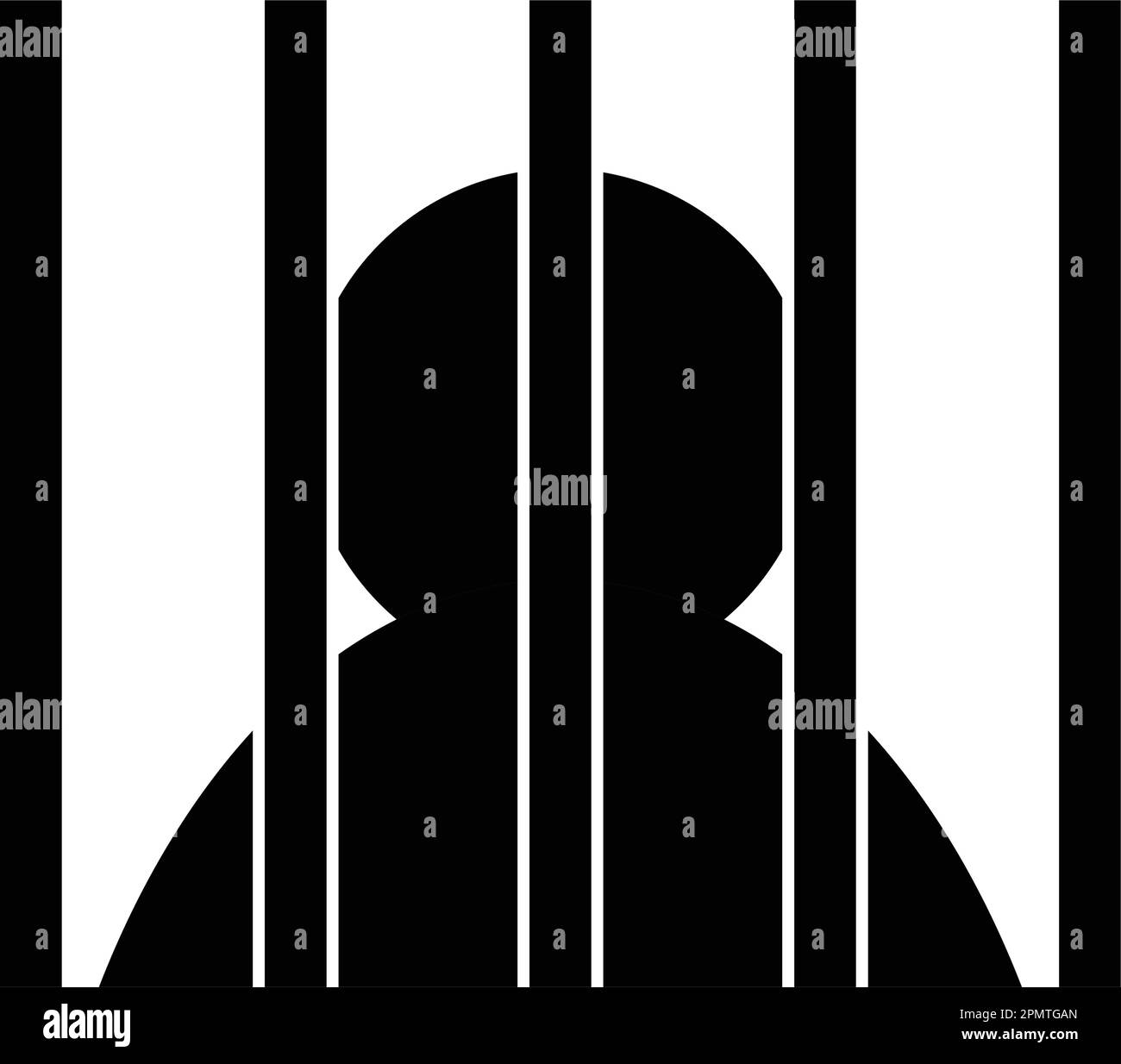 illustration de prison iconvektor Illustration de Vecteur