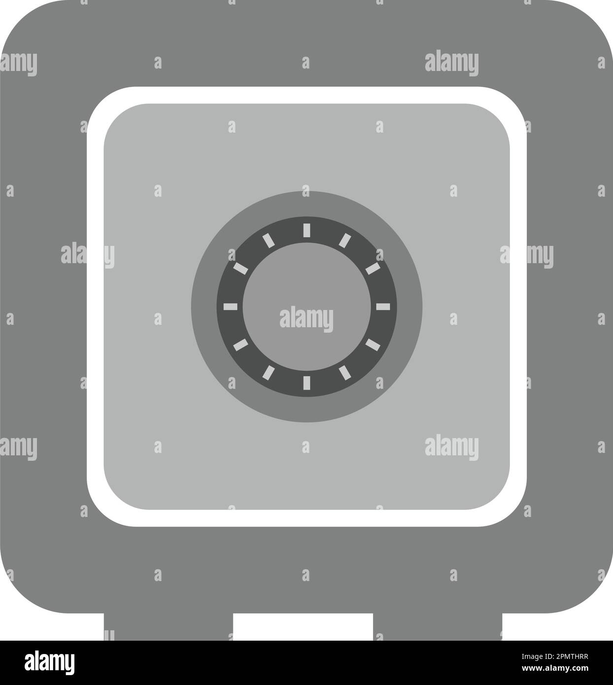 illustration vectorielle sûre conception plate. Illustration de Vecteur