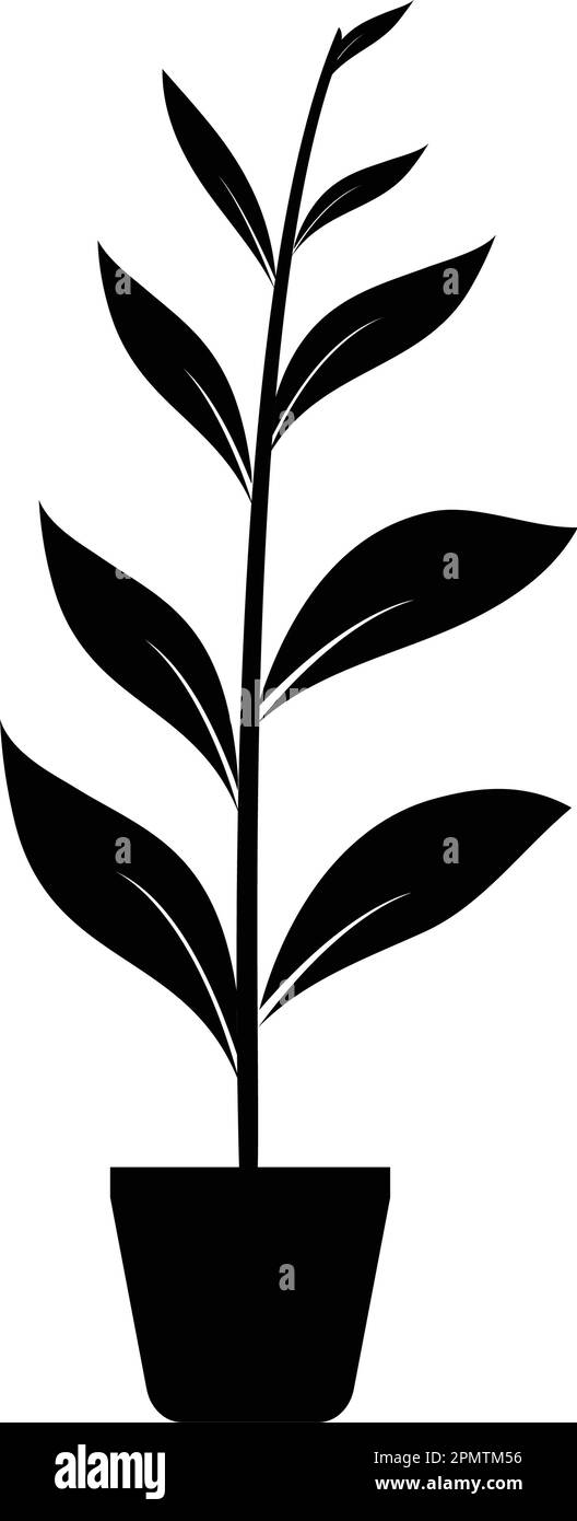 illustration vectorielle d'icône de feuille conception simple Illustration de Vecteur