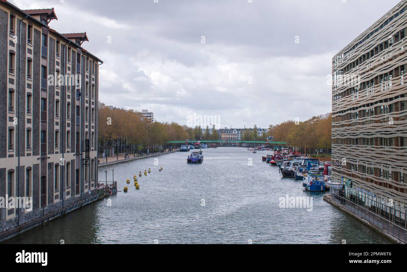 Quartier de la villette Banque de photographies et d’images à haute résolution Alamy