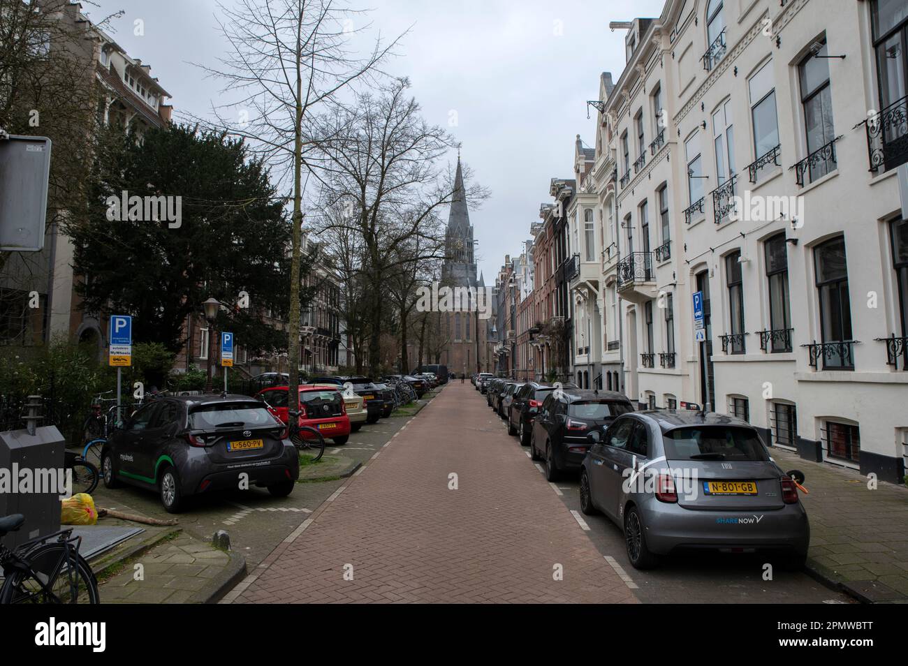 Vondelstraat Street à Amsterdam, pays-Bas 29-3-2023 Banque D'Images
