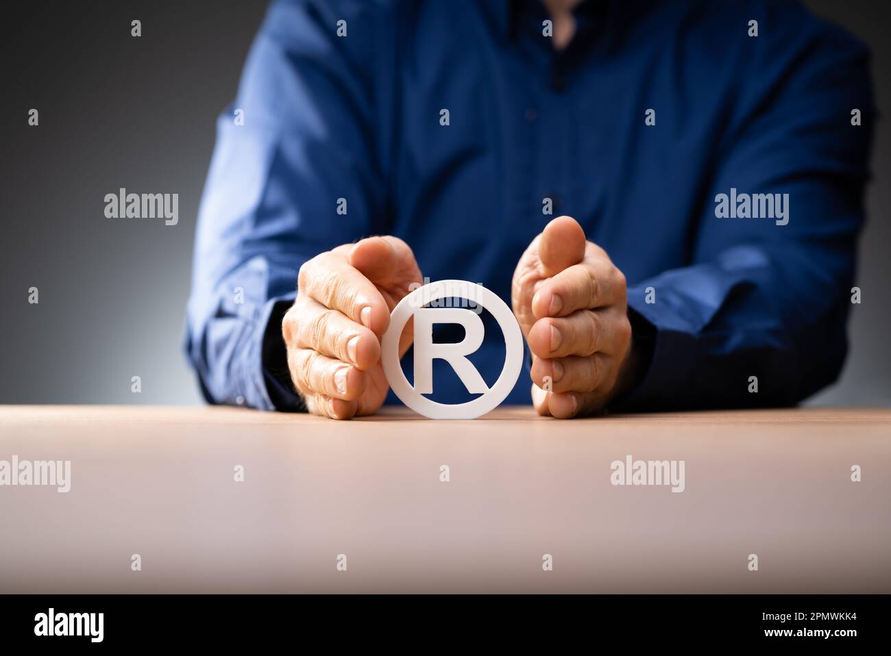 Marque d pos e copyright symbole et logo protection des droits photo