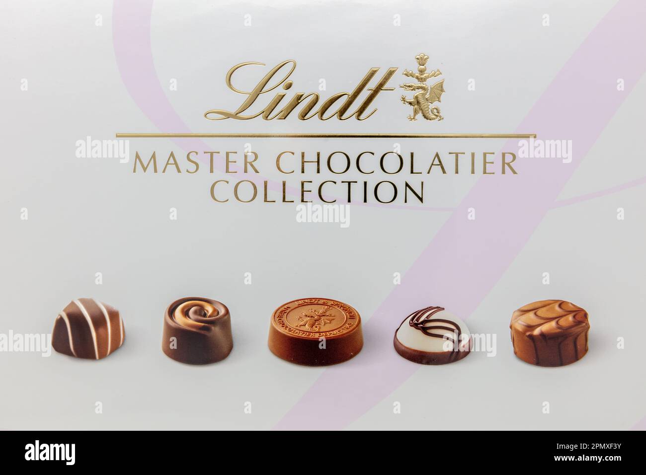 Lindt Master Chocolatier Collection Photo Stock - Alamy