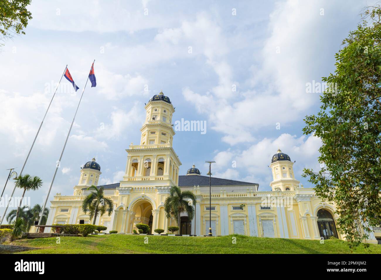 Masjid Sultan Abu Bakar Johor Bahru Malaisie Banque D'Images