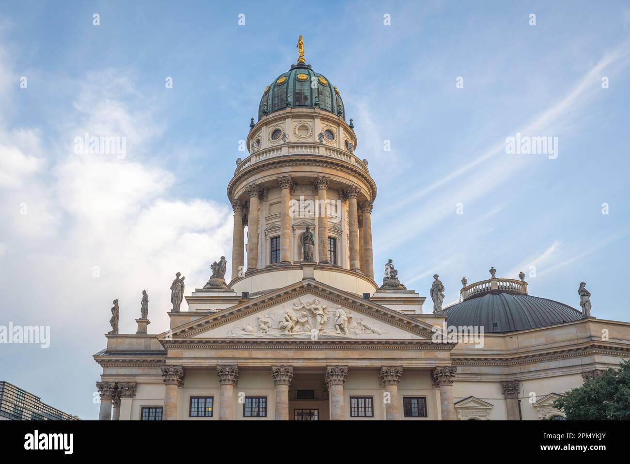 Cathédrale allemande sur la place Gendarmenmarkt - Berlin, Allemagne Banque D'Images