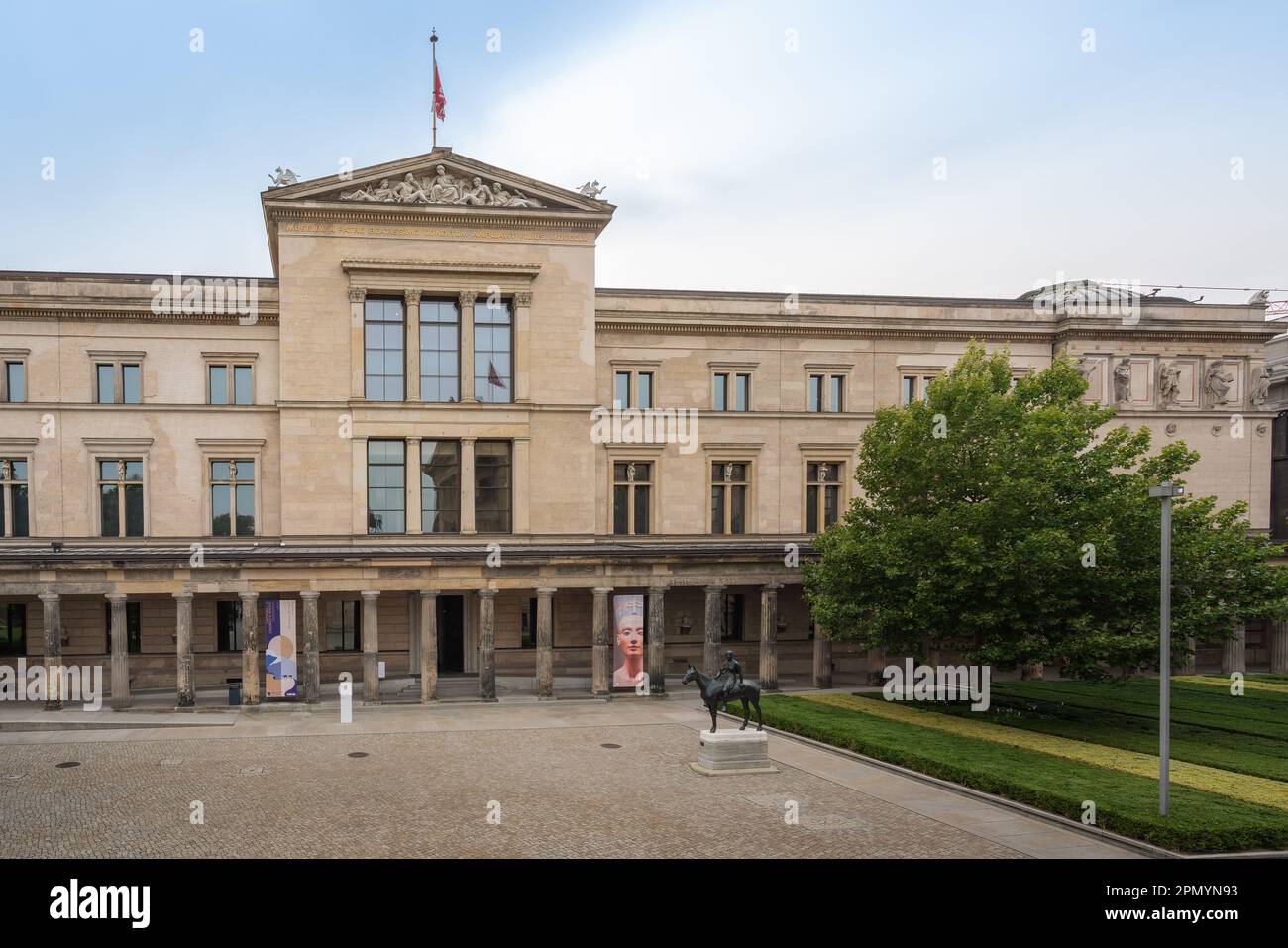 Musée Neues (Nouveau musée) à Museum Island - Berlin, Allemagne Banque D'Images