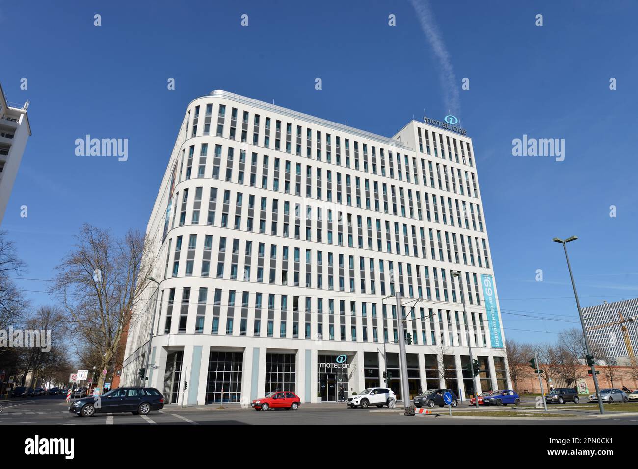 Motel One, Invalidenstrasse, Mitte, Berlin, Allemagne Banque D'Images