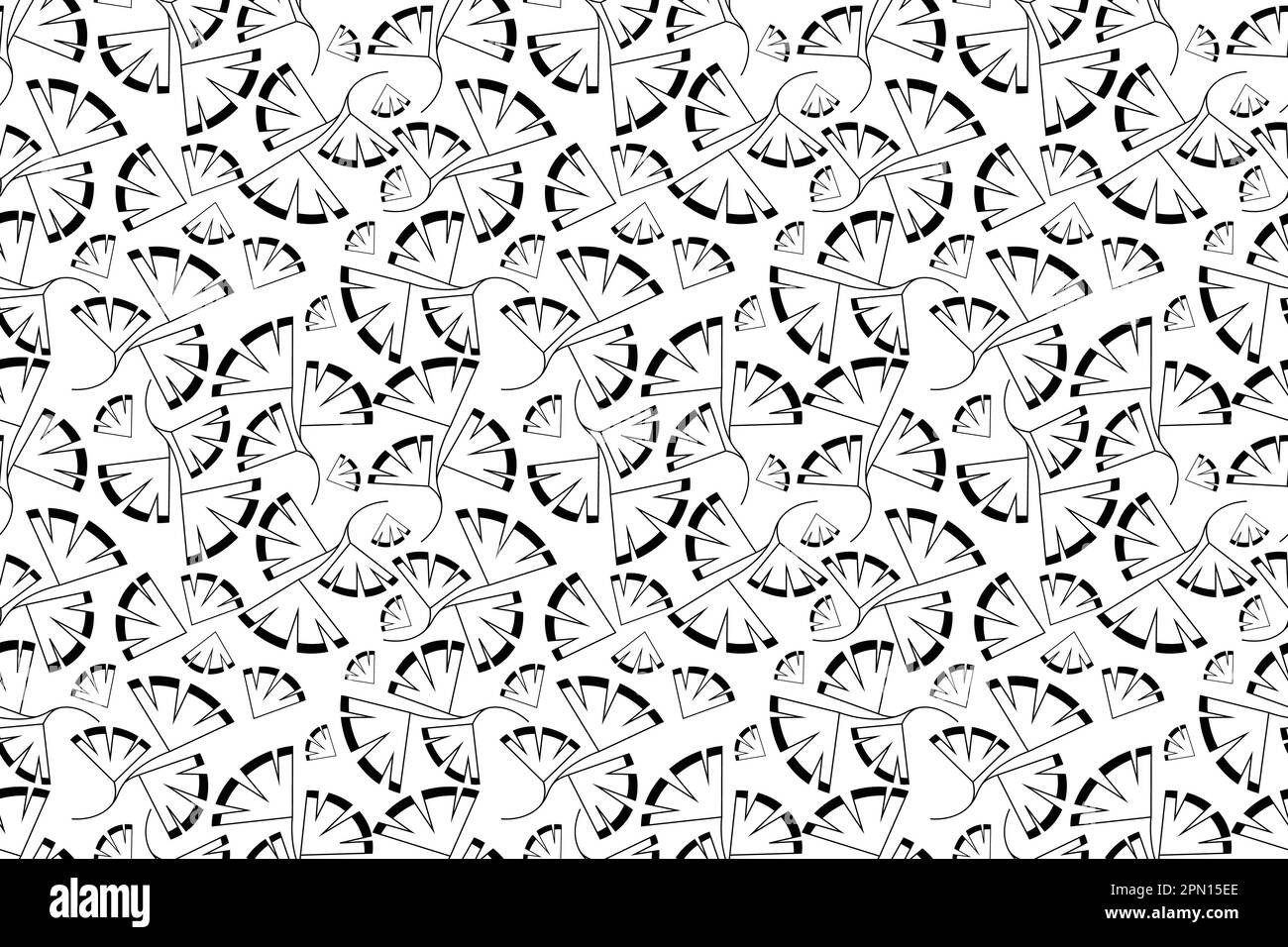 Papier peint sans couture à motif fleuri avec fleurs à contour noir sur fond blanc. Croquis de fleurs de narcisse dessinées à la main. Vecteur à ressort en dentelle pour le motif de mariage, carte de vœux, tissu, papier peint. Illustration de Vecteur
