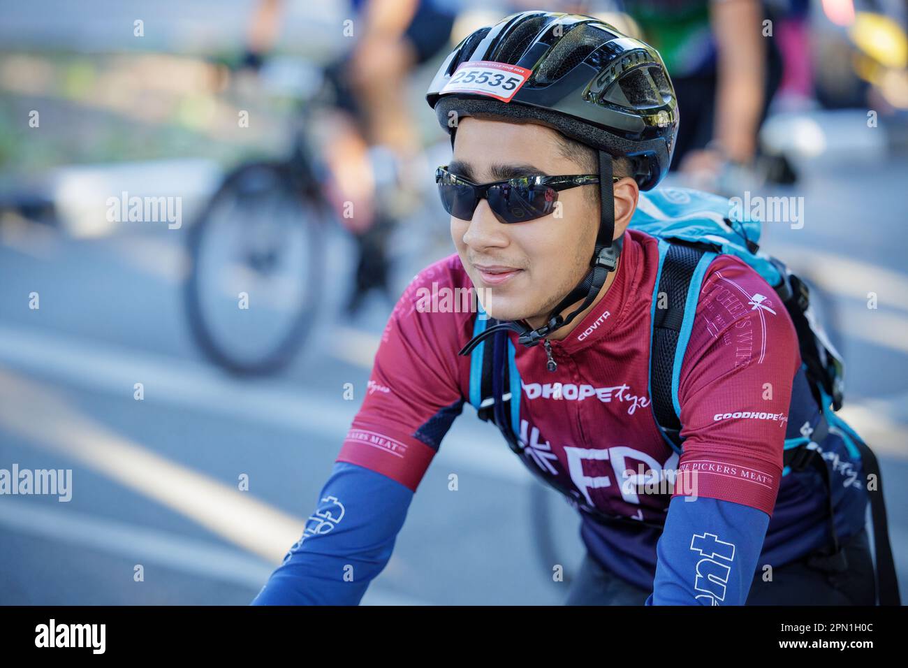 2023 visite à vélo du Cap Banque D'Images
