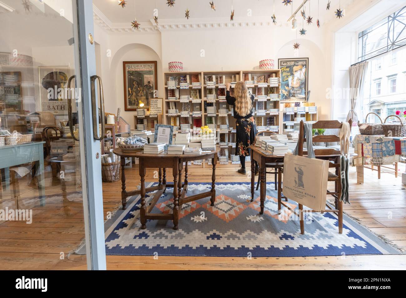 Persephone Books le 11th novembre 2022 à Bath, Somerset, en Angleterre. Crédit : nouvelles SMP Banque D'Images