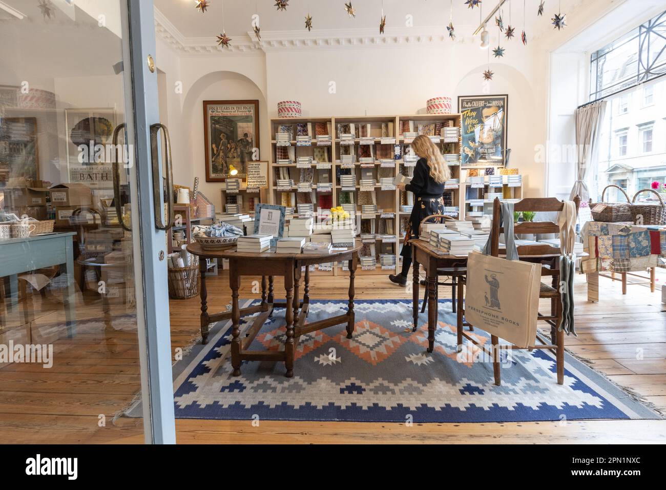 Persephone Books le 11th novembre 2022 à Bath, Somerset, en Angleterre. Crédit : nouvelles SMP Banque D'Images