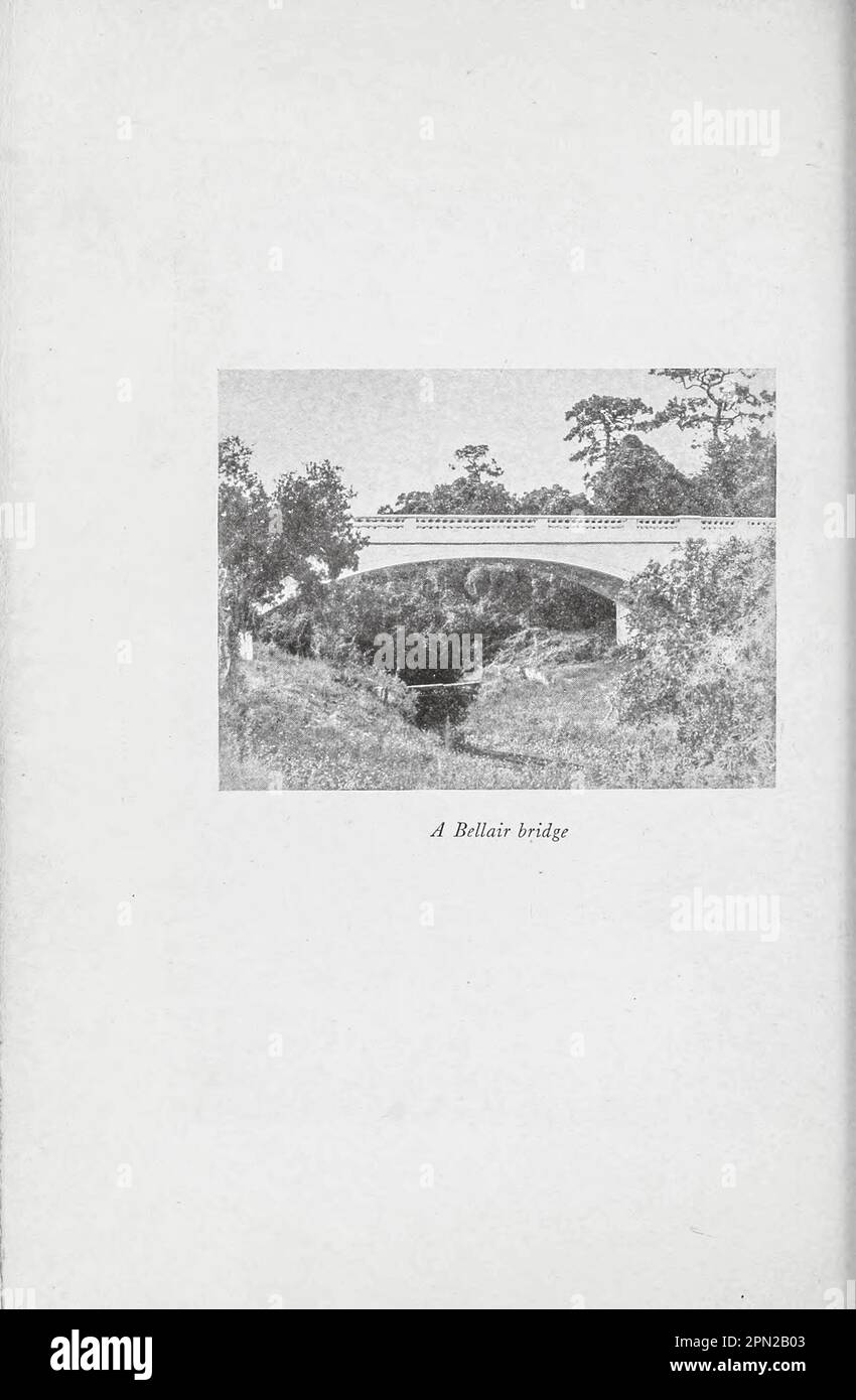 A Bellair Bridge du livre ' Highways and byways of Florida; Human interest information for Travelers in Florida ' by Clifton Johnson, 1865-1940 Date de publication 1918 Éditeur New York, The Macmillan Company; Banque D'Images