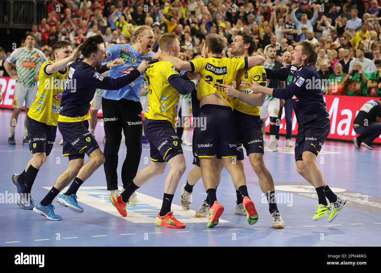 Cologne, Allemagne. 16th avril 2023. Firo 16 avril 2023, Handball REWE