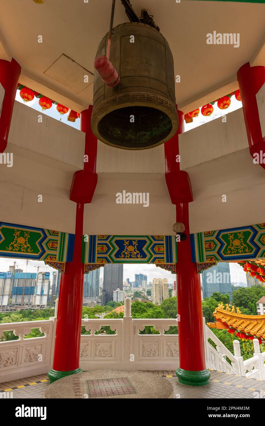 Le temple chinois Thean Hou, Kuala Lumpur, Malaisie Banque D'Images