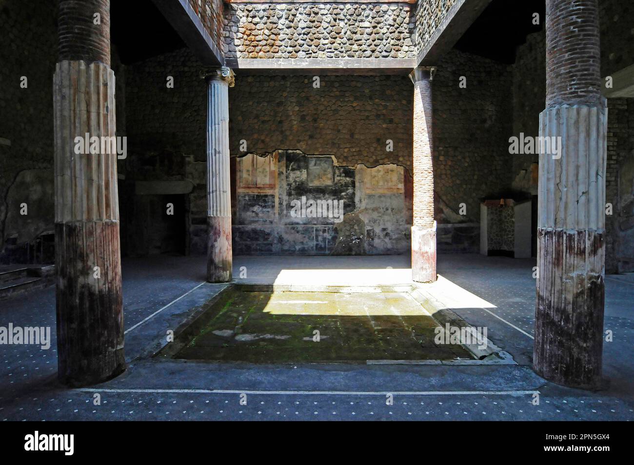 Villa historique San Marco, Castellammare di Stabia, Campanie, Italie Banque D'Images