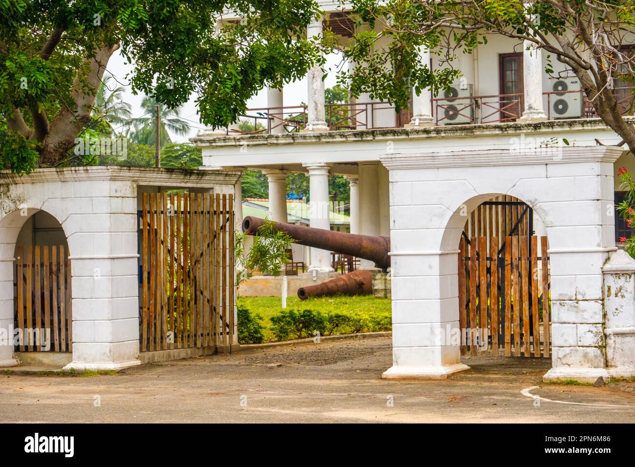 Fort Frederick à Trincomalee, Sri Lanka Banque D'Images