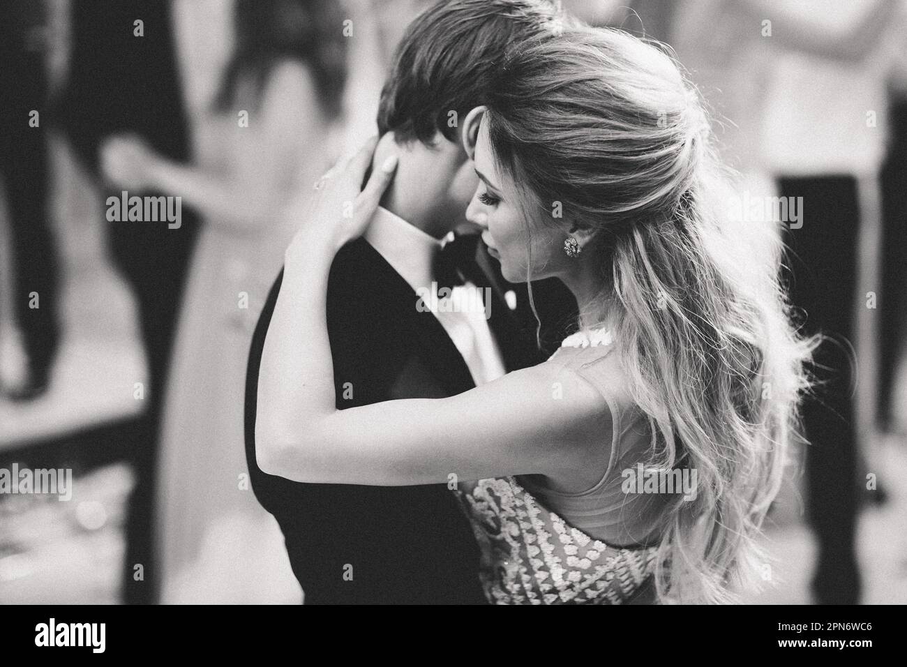 mariage danse lente en italie Banque D'Images