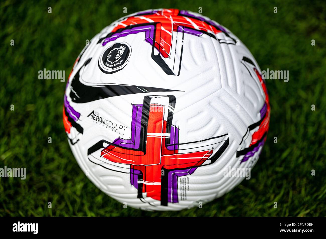 Ballon Nike Flight Premier League 2022/23 Banque D'Images