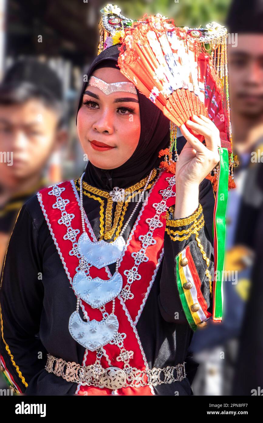 Pesta Kaamatan récolte festival 2022 au KDCA Penampang Sabah Bornéo Malaisie Banque D'Images