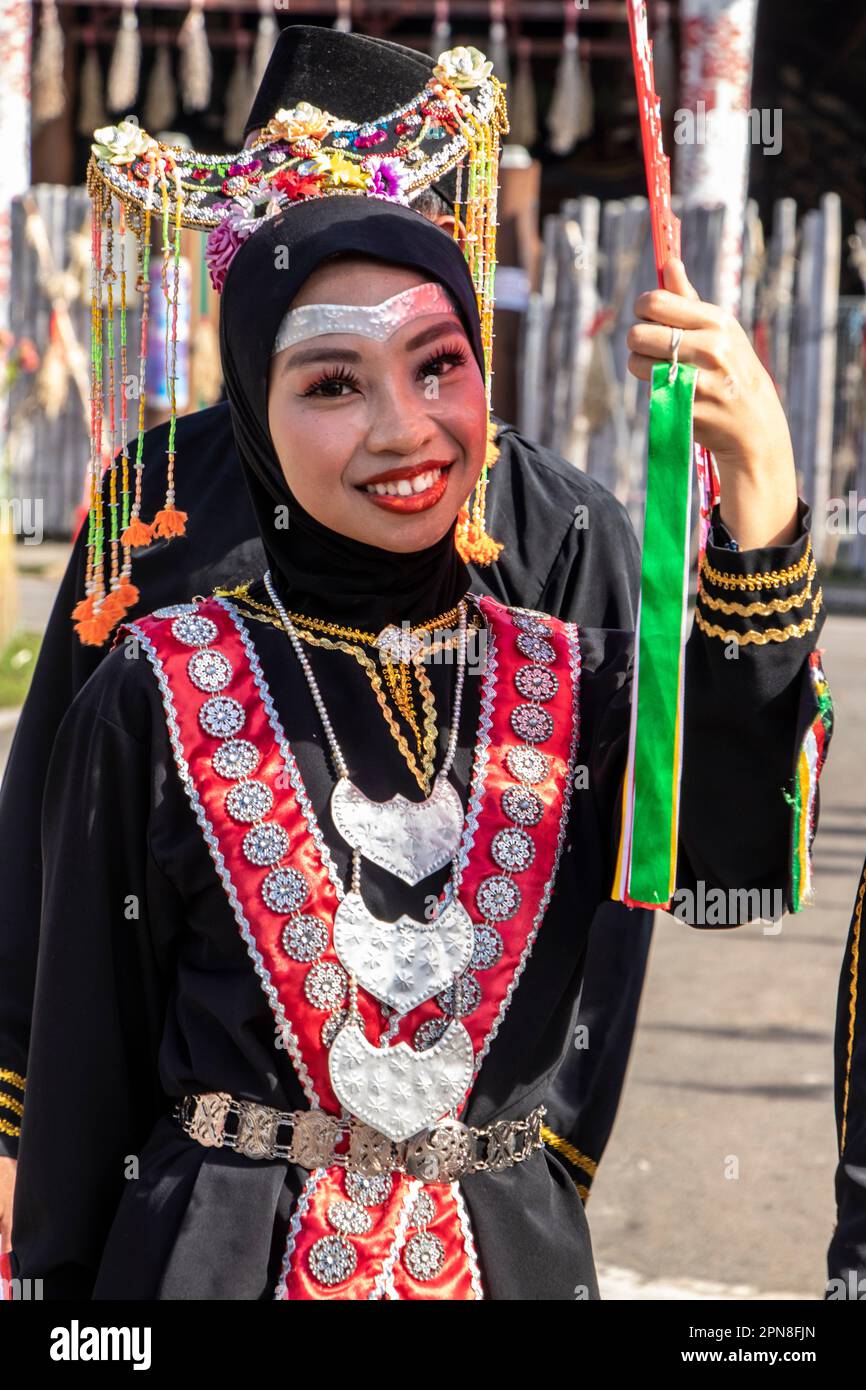 Pesta Kaamatan récolte festival 2022 au KDCA Penampang Sabah Bornéo Malaisie Banque D'Images