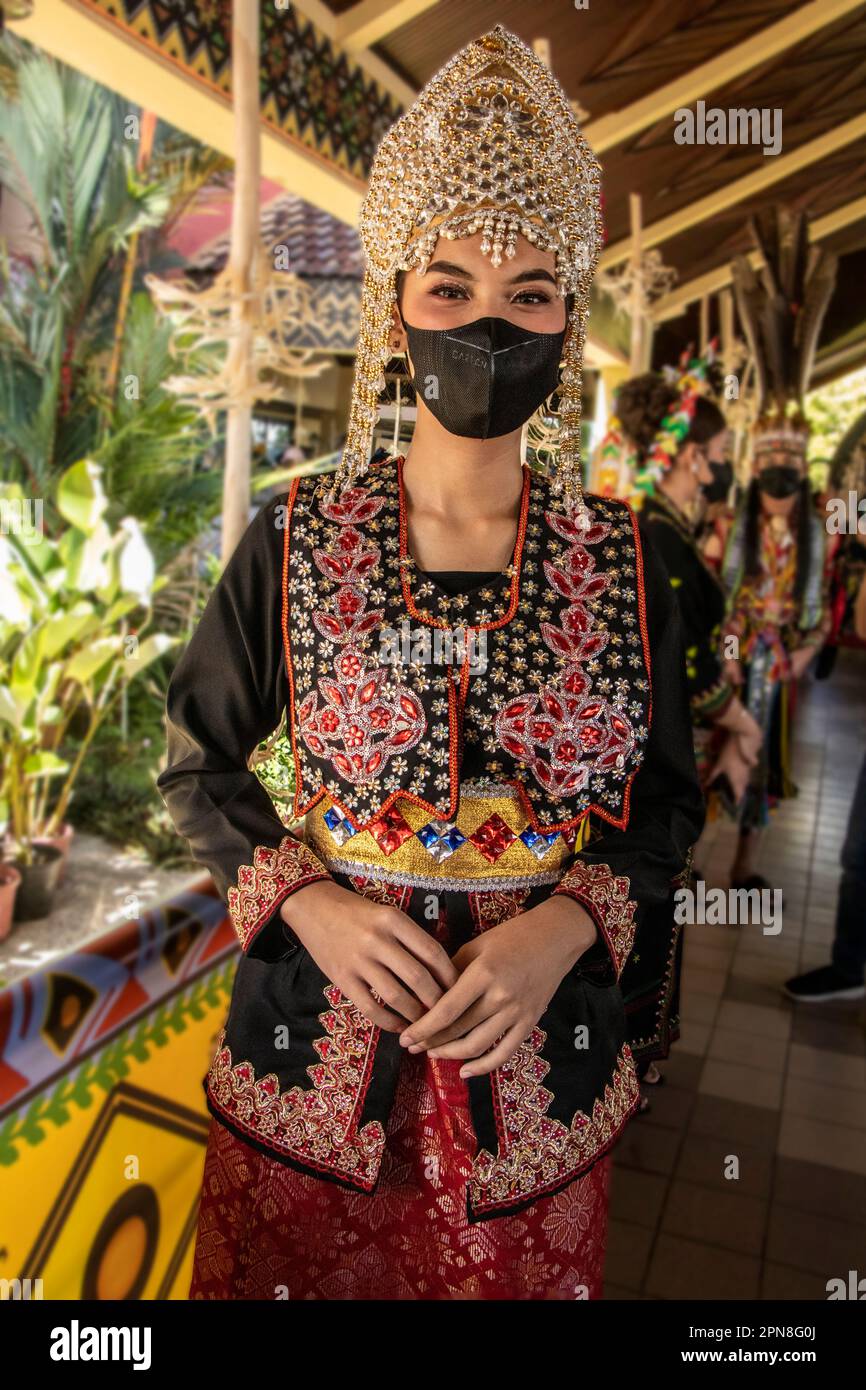 Pesta Kaamatan récolte festival 2022 au KDCA Penampang Sabah Bornéo Malaisie Banque D'Images