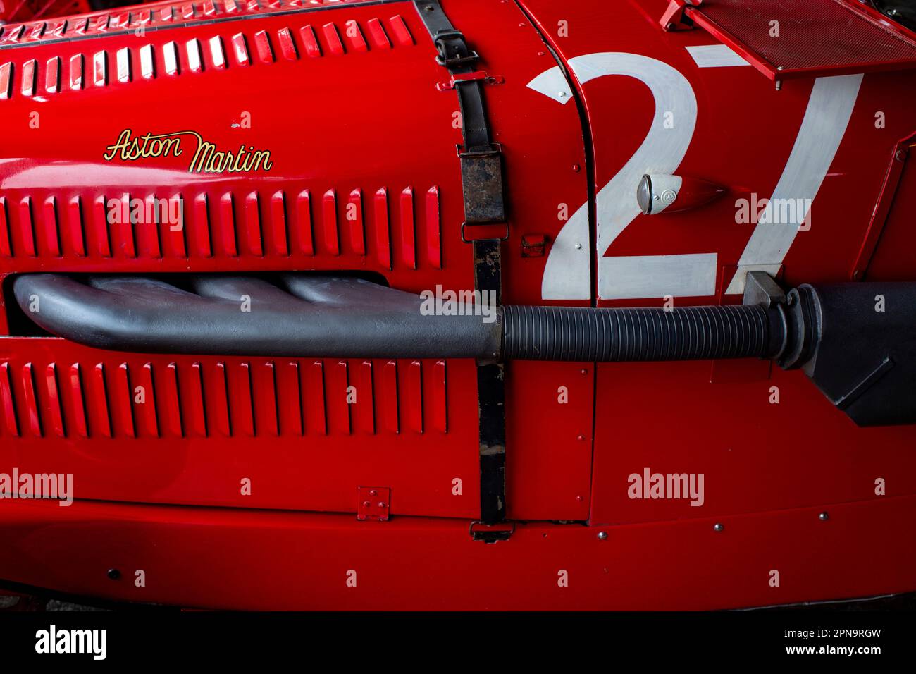 1935 Aston Martin Ulster de 1,5 litres : Réunion des membres à Goodwood, West Sussex, Royaume-Uni. Banque D'Images