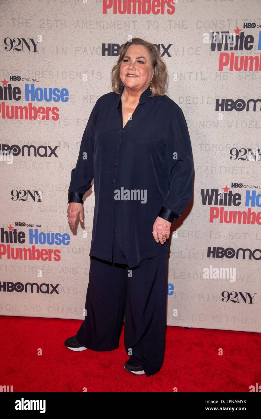 NEW YORK, NEW YORK - 17 AVRIL : Kathleen Turner participe à la première de la Maison Blanche de HBO à New York, au 92nd, rue y, sur 17 avril 2023, à New York. Crédit : Ron Adar/Alay Live News Banque D'Images