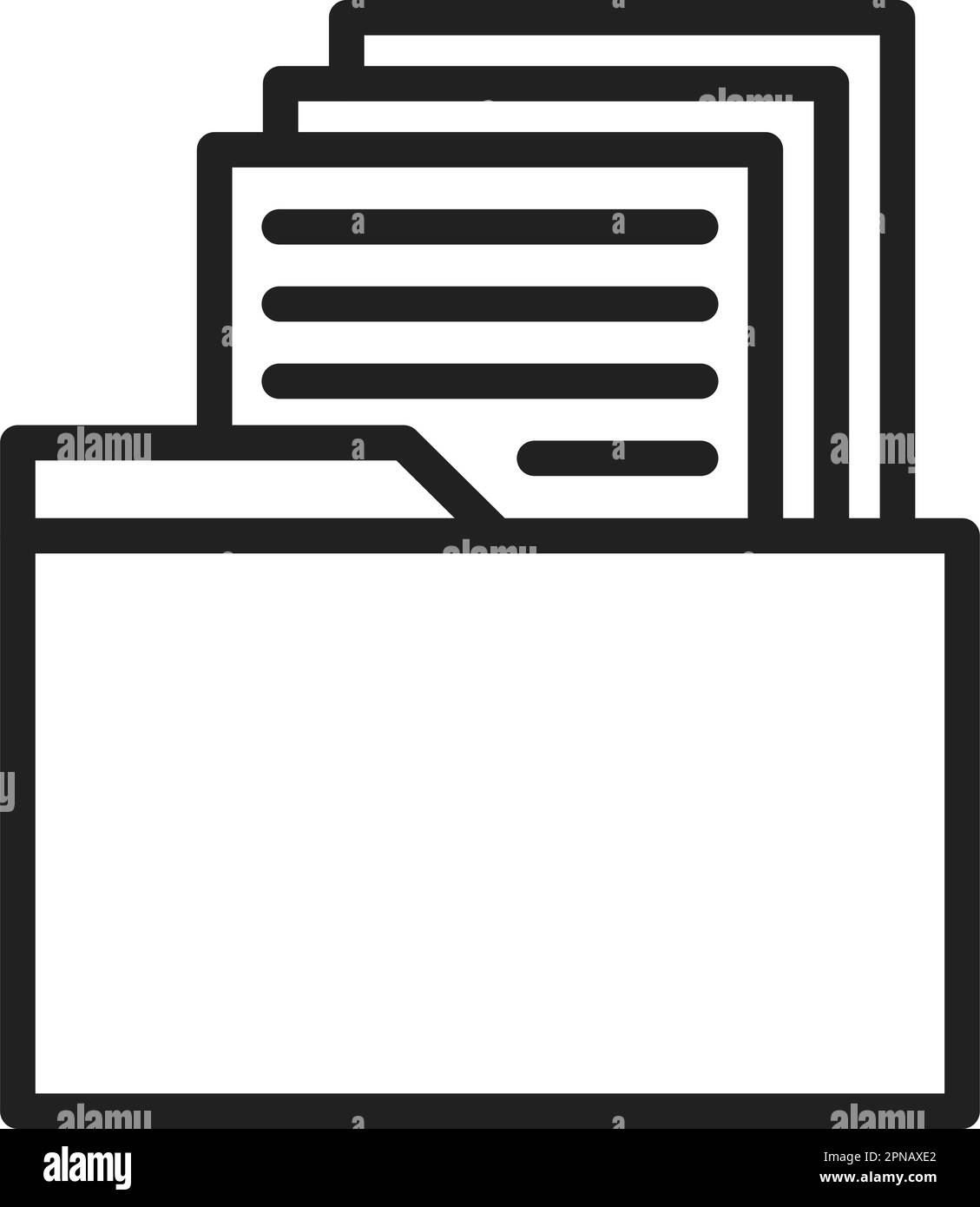 Image vectorielle de l'icône fichiers de données. Adapté aux applications mobiles, aux applications Web et aux supports d'impression. Illustration de Vecteur